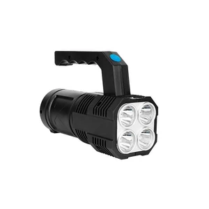 Akkumulátoros kézi LED lámpa 2W LED + 3W COB