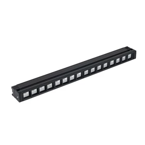 LED sínlámpa, 1 fázisú, Linda, 60cm, 24W, 4000K, fekete