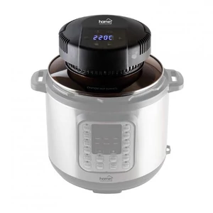 Home HG LS 1000 forró levegős sütőfedél, teljesítmény 1000 W, 45 °C – 220 °C-ig állítható hőmérséklet, max. ∅24 cm edényméret