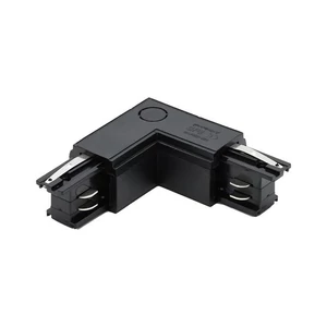3 fázisú gyűjtősín-összekötő, L típus, fekete, jobbos