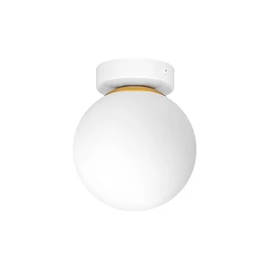Fali lámpa E27 LED Bali-15 15cm x1 fehér+arany