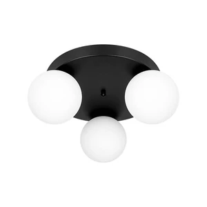 Bali-12 E27 LED fali lámpa 29cm x3-1 fekete