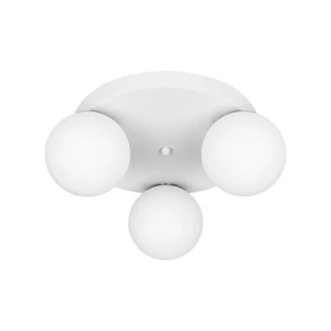 Fali lámpa E27 LED Bali-12 29cm x3-1 fehér+arany