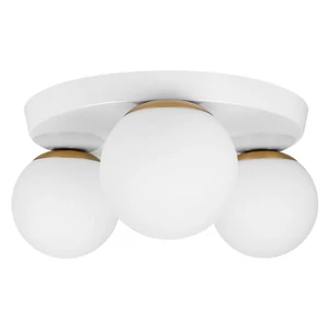 Fali lámpa E27 LED Bali-12 29cm x3-1 fehér+arany