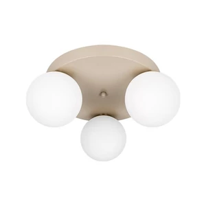 Bali-12 Mennyezeti lámpa 29cm LED E27x3 bézs+arany