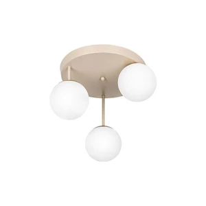 Fali lámpa E27 LED Bali-12 29cm x3-2 bézs+arany