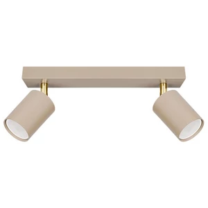 Bardo Mennyezeti/Fali lámpa GU10x2 LED mozgatható x2 bézs+arany
