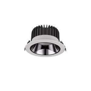 LED Mélysugárzó TS0940 9W, 240V, 4000K, 60ᴼ, IP44, Fehér + Vészhelyzeti készlet