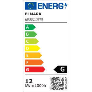 LED spotlámpa 12W 230V 3000K fehér IP65