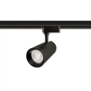Piko LED spotlámpa sínes, 1 fázisú, 10W, 4000K, fekete.