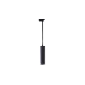 Ring Függesztett lámpatest, 1 fázisú sínre, GU10, 1m, fekete
