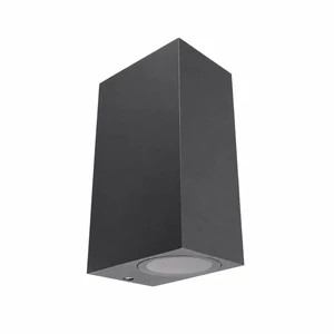 Homlokzati lámpatest gu10 lida szürke duo