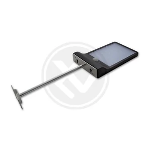 LED napelemes lámpa vékony 36xSMD mozgásérzékelő + tartó
