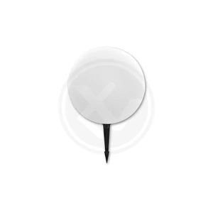 LED kerti gömblámpa E27 35cm fehér