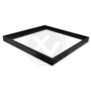 Felületkeret a led 600x600 panelhez fekete