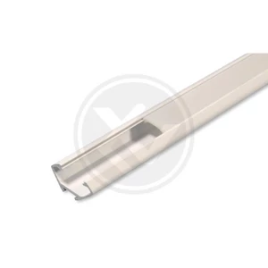 Pvc profil led szalaghoz  22x12 sarok fehér 2m tejes fedlap