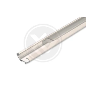 Pvc profil led szalaghoz 22x12 sarok fehér 2m átlátszó