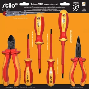 STILO VDE szerszámszett 7db 1000V