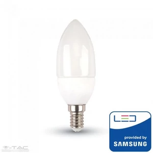 5,5W LED IZZÓ SAMSUNG CHIP E14 GYERTYA 4000K 