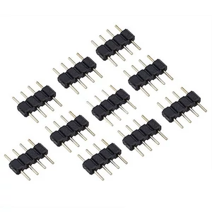 RGB LED szalag csatlakozó tüske 10 darab
