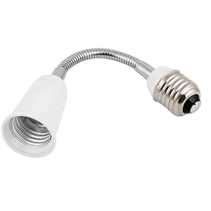 E27 flexibilis foglalat hosszabbító 20cm
