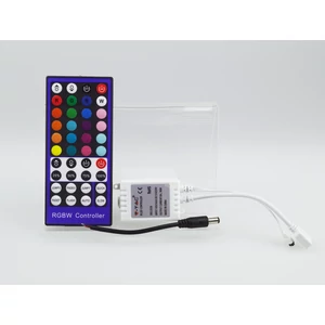 RGB+W vezérlő - infrás (12-24V - 96/192 Watt) 40 gombos