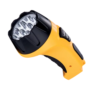AKKUMULÁTOROS KÉZILÁMPA E-6630 7LED SÁRGA