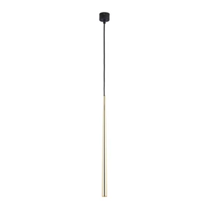 TK LIGHTING PENDANT PIANO 10116 1XG9 BLACK/GOLD