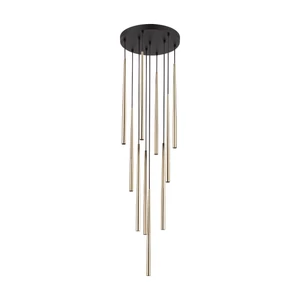 TK LIGHTING PENDANT PIANO 10118 10XG9 BLACK/GOLD