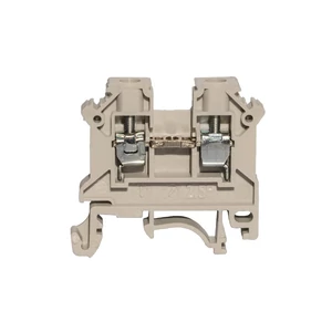 SCREW TERMINAL BLOCK 6MM2 HF PA66 UL94, RED