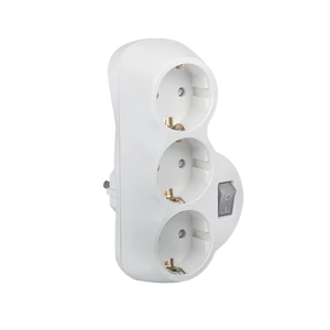 ADAPTER TRIPLA FEHÉR KULCCSAL