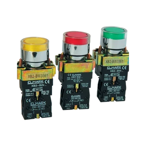 BEÉPÍTHETŐ NYOMÓGOMB BW 3471 24V PIROS