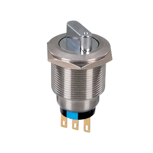 TWO POSITION SWITCH WITH ARREST EL-22X2 1NO+1NC IP65 RED