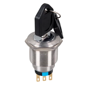 3-POSITION SWITCH+ ARREST EL-22Y3 NO+NC IP65 GREEN