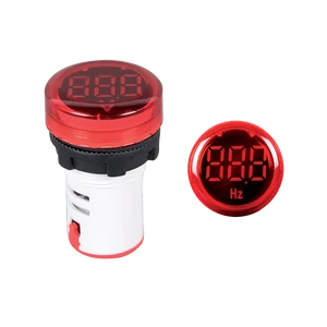 DIGITÁLIS FREKVENCIA MÉRŐ MŰSZER EL-ED16R AC 35-99Hz D22mm FURATBA KÖR