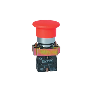 GOMBAFEJES NYOMÓGOMB TYPE BC 42 1NC PIROS
