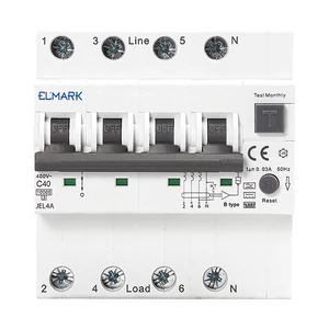 ELECTRONIC RCBO JEL4A 6kA 4P 25A/30mA