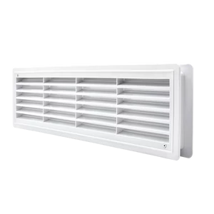 EL02-127 DOOR GRILLE 115x430MM, WHITE