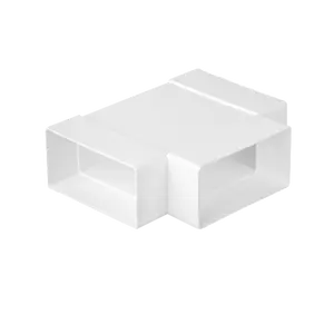 EL02-409 PVC T-JOINT FOR FLAT DUCTS 110x55MM