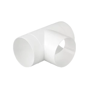 EL02-460 PVC T-JOINT FOR ROUND DUCTS D100MM