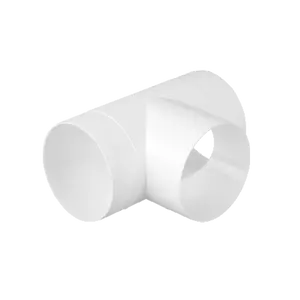 EL02-472 PVC T-JOINT FOR ROUND DUCTS D125MM