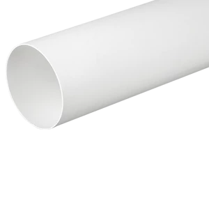 EL02-478 PVC ROUND DUCTS D125MM, 1M