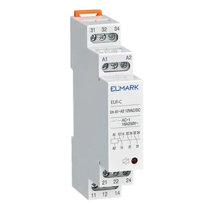 ELR-7C INTERMEDIATE RELAY 24V AC/DC 3ХSPDT 16A