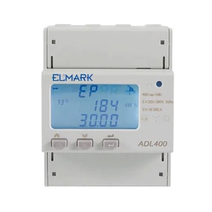 ADL400 MULTIFUNKUS ENERGIAMÉRŐ 3x10(80)Ŕ RS485