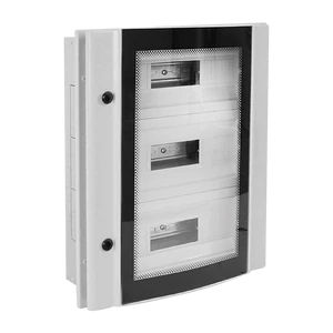 METAL BOARD ELOX FLUSH 68 MODULES TEMP GLASS,IP55