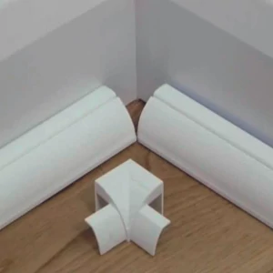 MŰANYAG KÁBELCSATORNA SAROKBA ILLESZTHETŐ 23X23mm L-SAROK