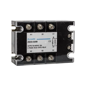 SZILÁRDTEST RELÉ ZG33-3-20B 400VAC 20A 3P