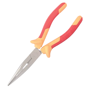 VDE CRV INSULATED LONG NOSE PLIERS 150MM 1000V