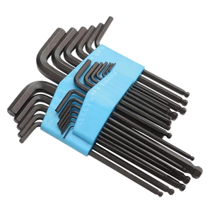 25PCS BALL POINT INNER HEX KEY SET 1.27-10mm