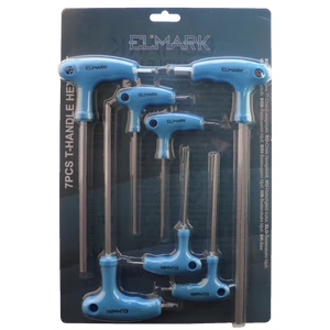 7PCS T-HANDLE HEX SET